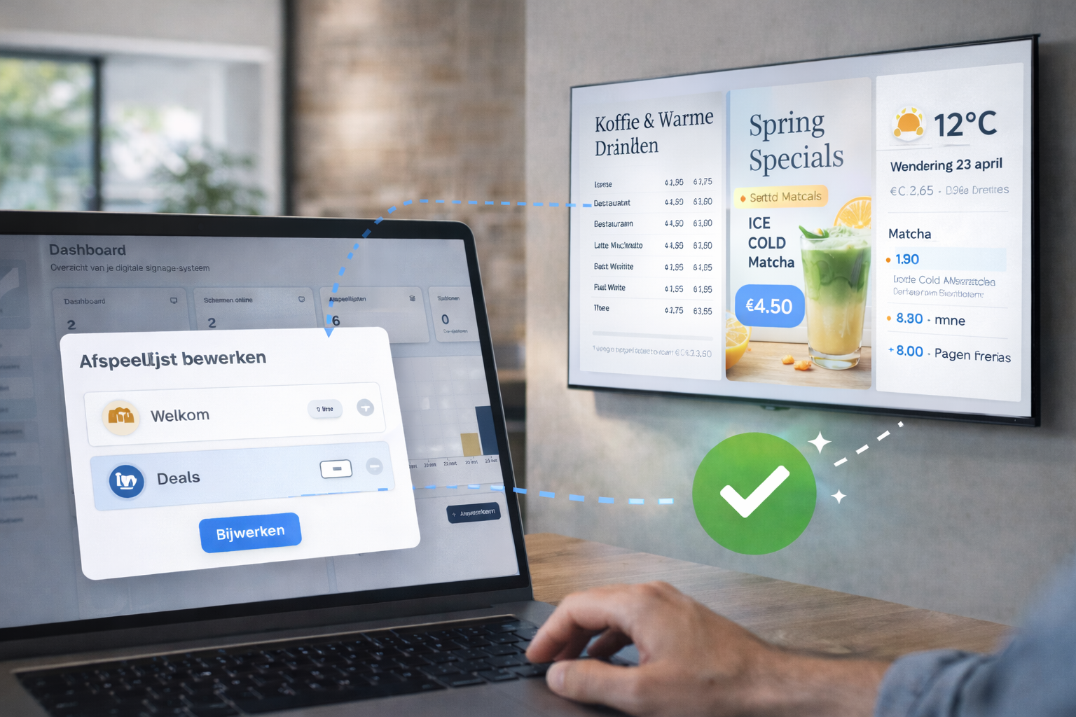 firmo product view emphasizing fast updates across displays